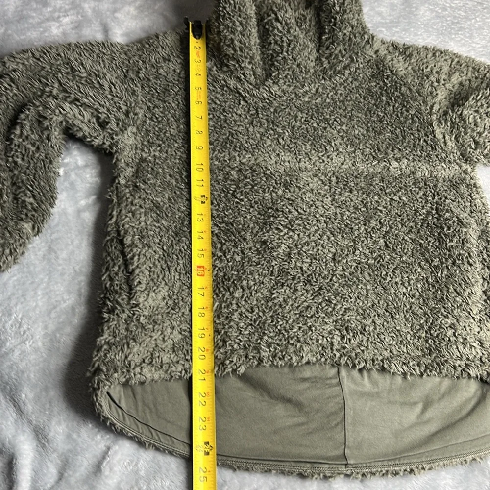 💥NWOT Lululemon Warm Restore Sherpa Pullover Green Size XS/S